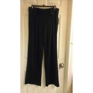 Essentials By ABS Pants, Women's size 4 Black Pleated, Career Wear, NWT $125